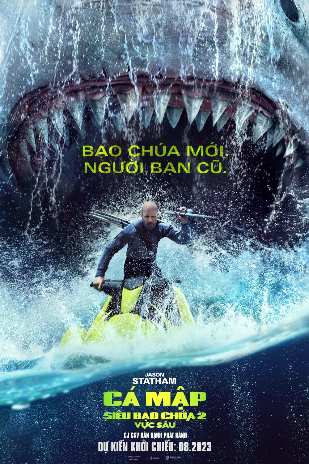 Poster phim Cá Mập Siêu Bạo Chúa 2: Vực Sâu