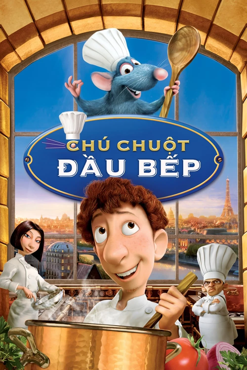 Poster phim Chú Chuột Đầu Bếp