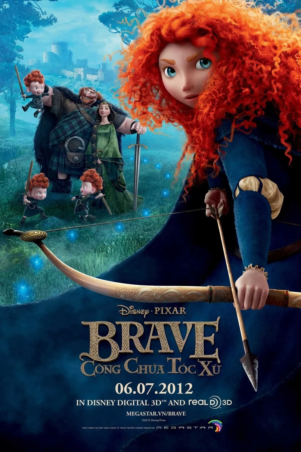 Poster phim Công Chúa Tóc Xù