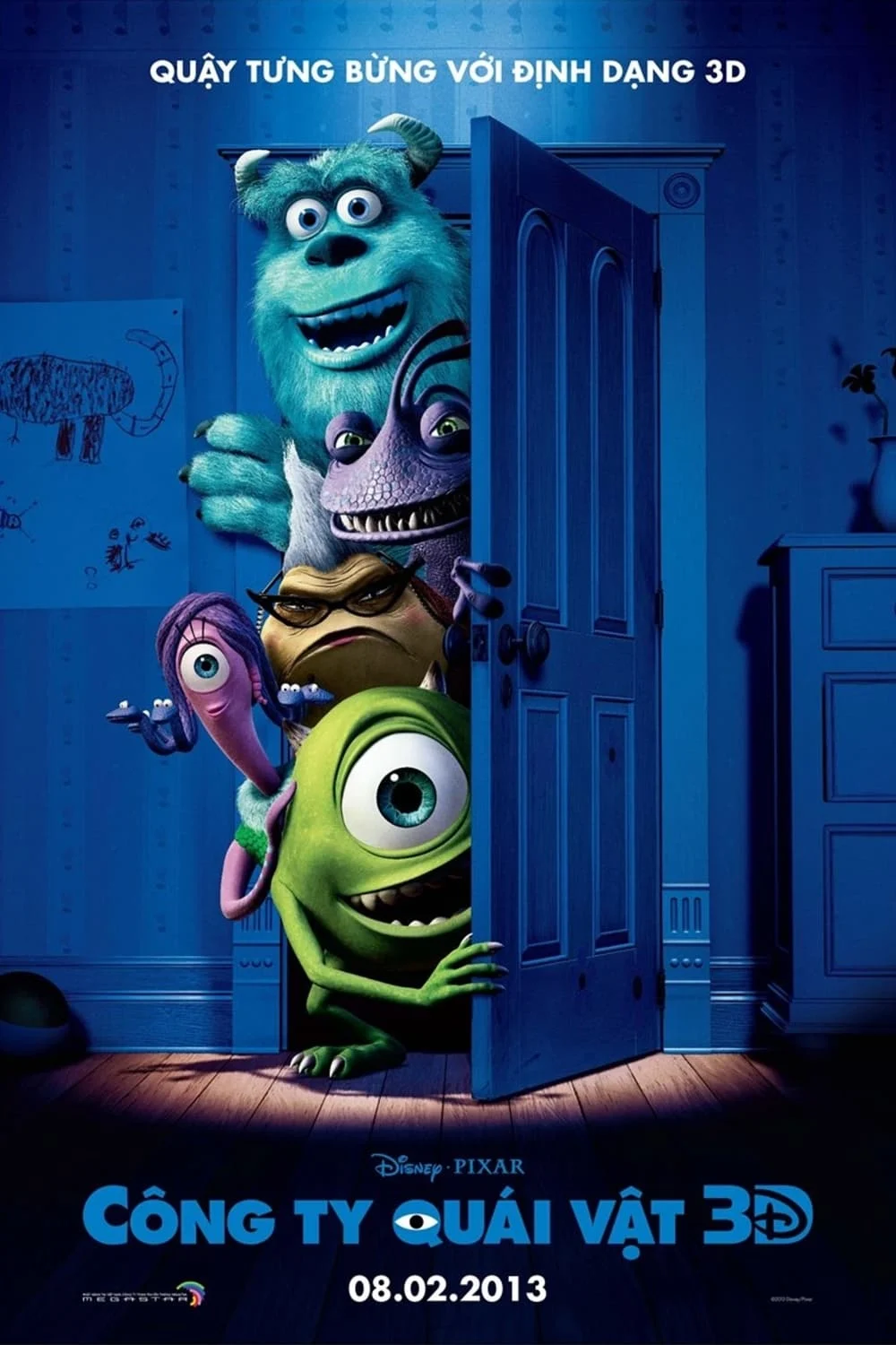 Poster phim Công Ty Quái Vật