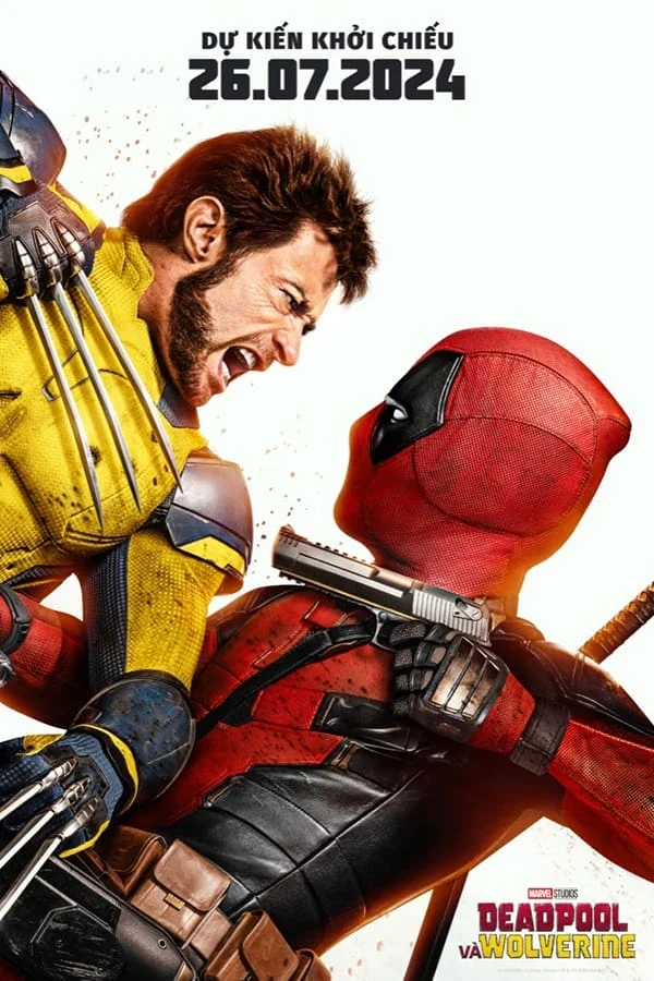 Poster phim Deadpool và Wolverine
