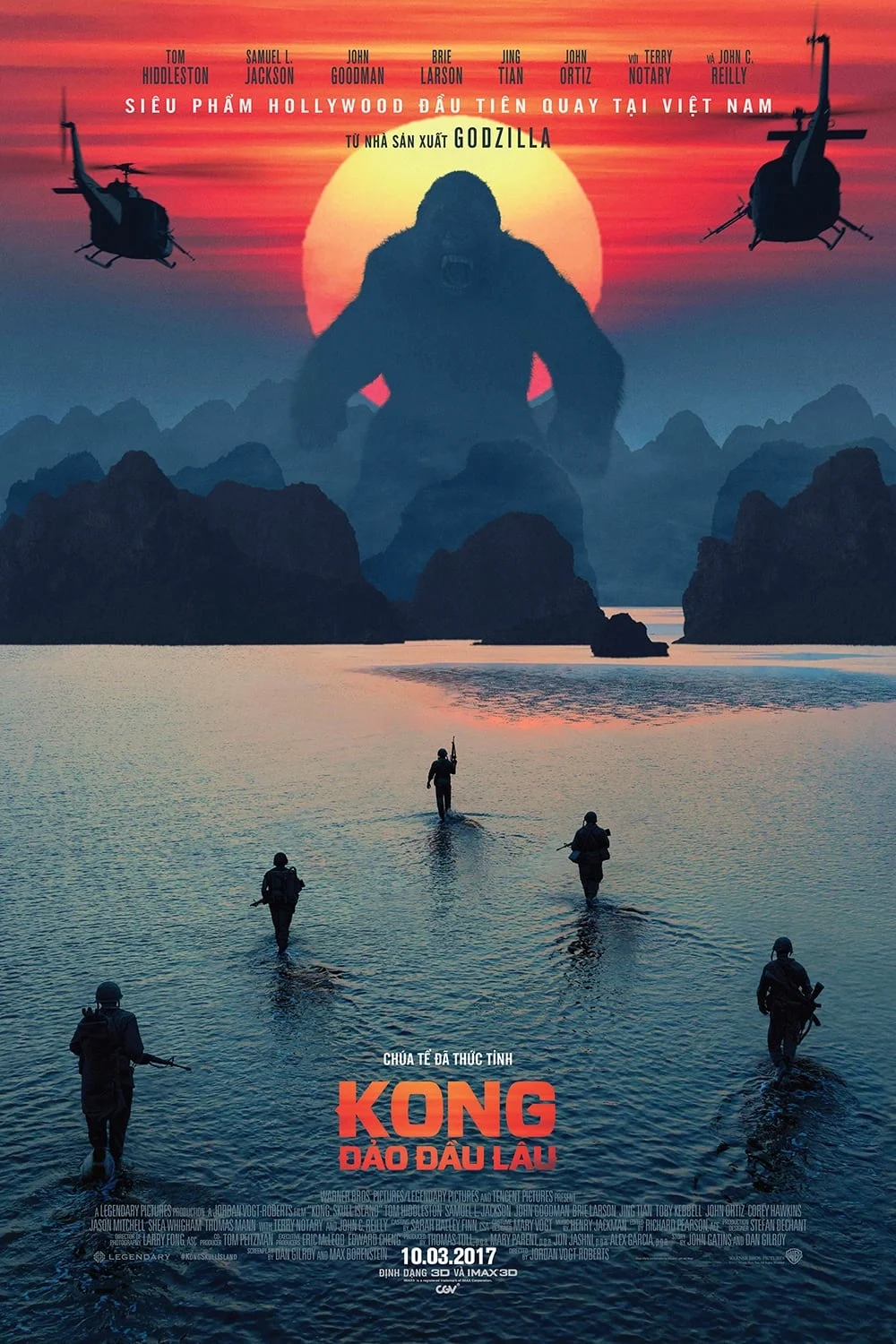 Poster phim Kong: Đảo Đầu Lâu