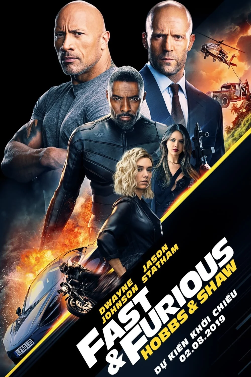 Poster phim Quá Nhanh Quá Nguy Hiểm: Hobbs & Shaw