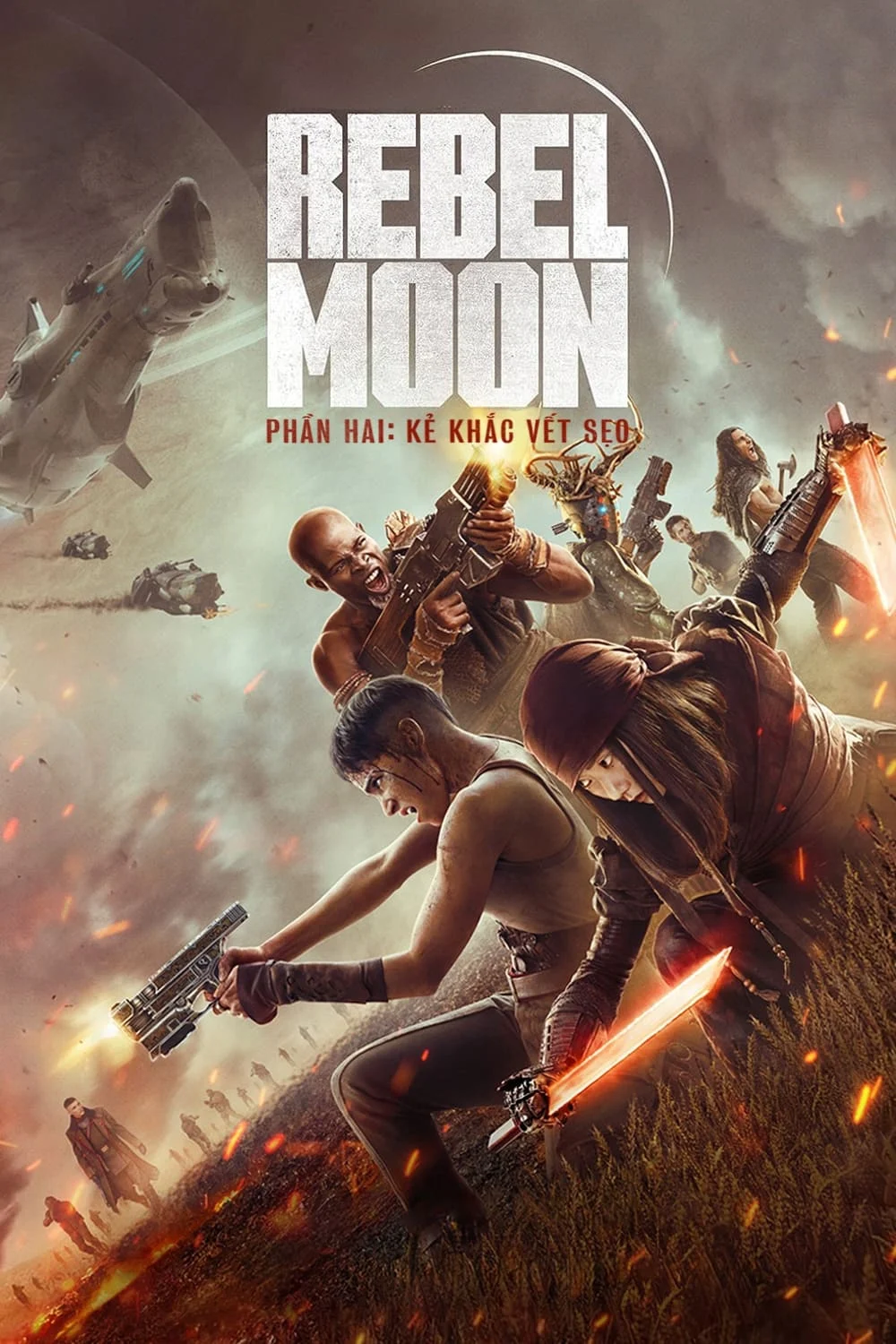 Poster phim Rebel Moon – Phần Hai: Kẻ Khắc Vết Sẹo