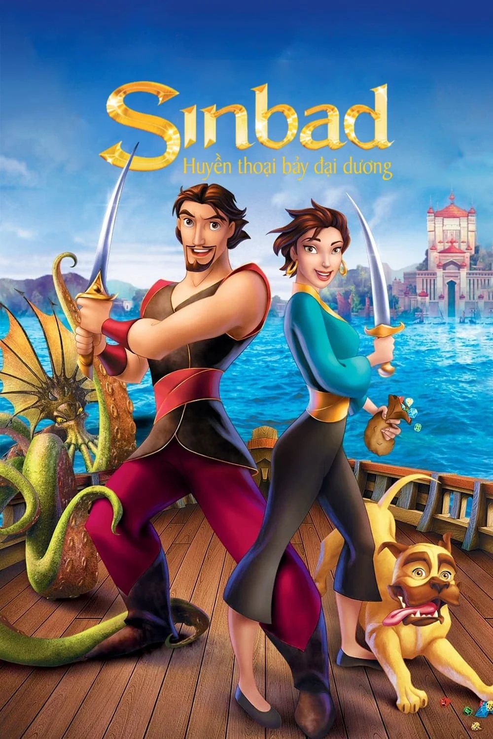 Poster phim Sinbad: Huyền Thoại Bảy Đại Dương
