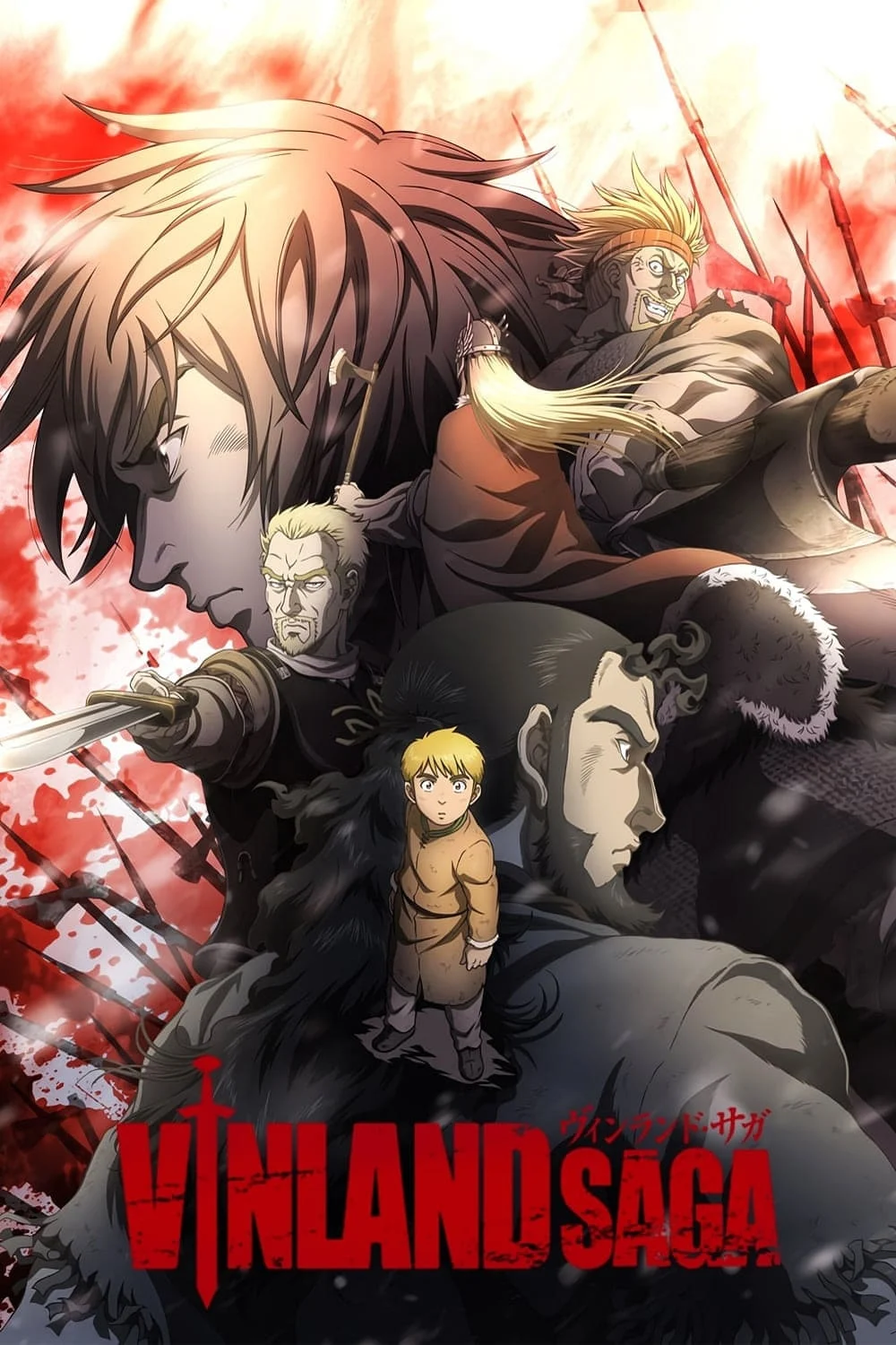 Poster phim Vinland Saga Bản Hùng Ca Viking (Phần 1)