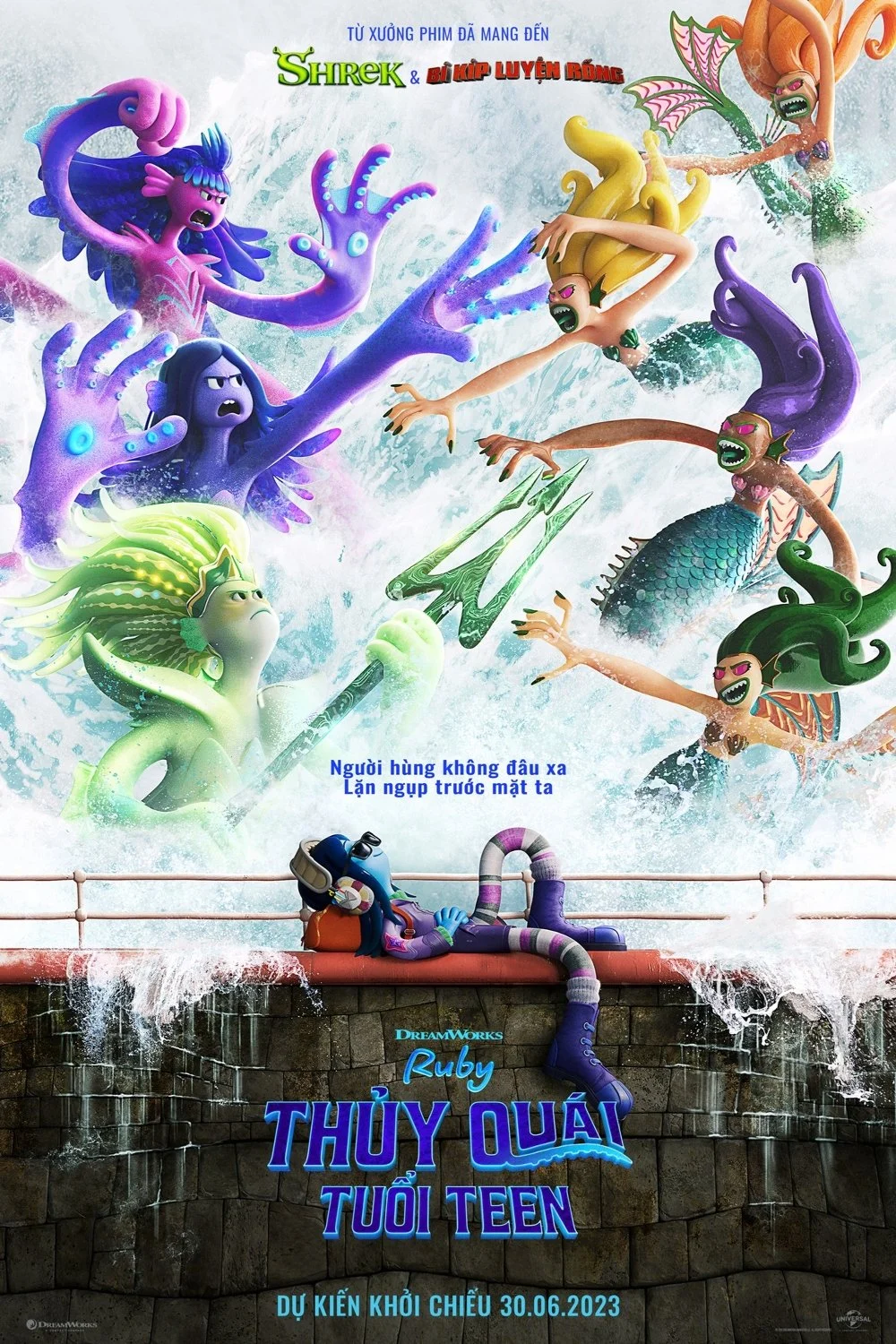 Poster phim Ruby Thủy Quái Tuổi Teen