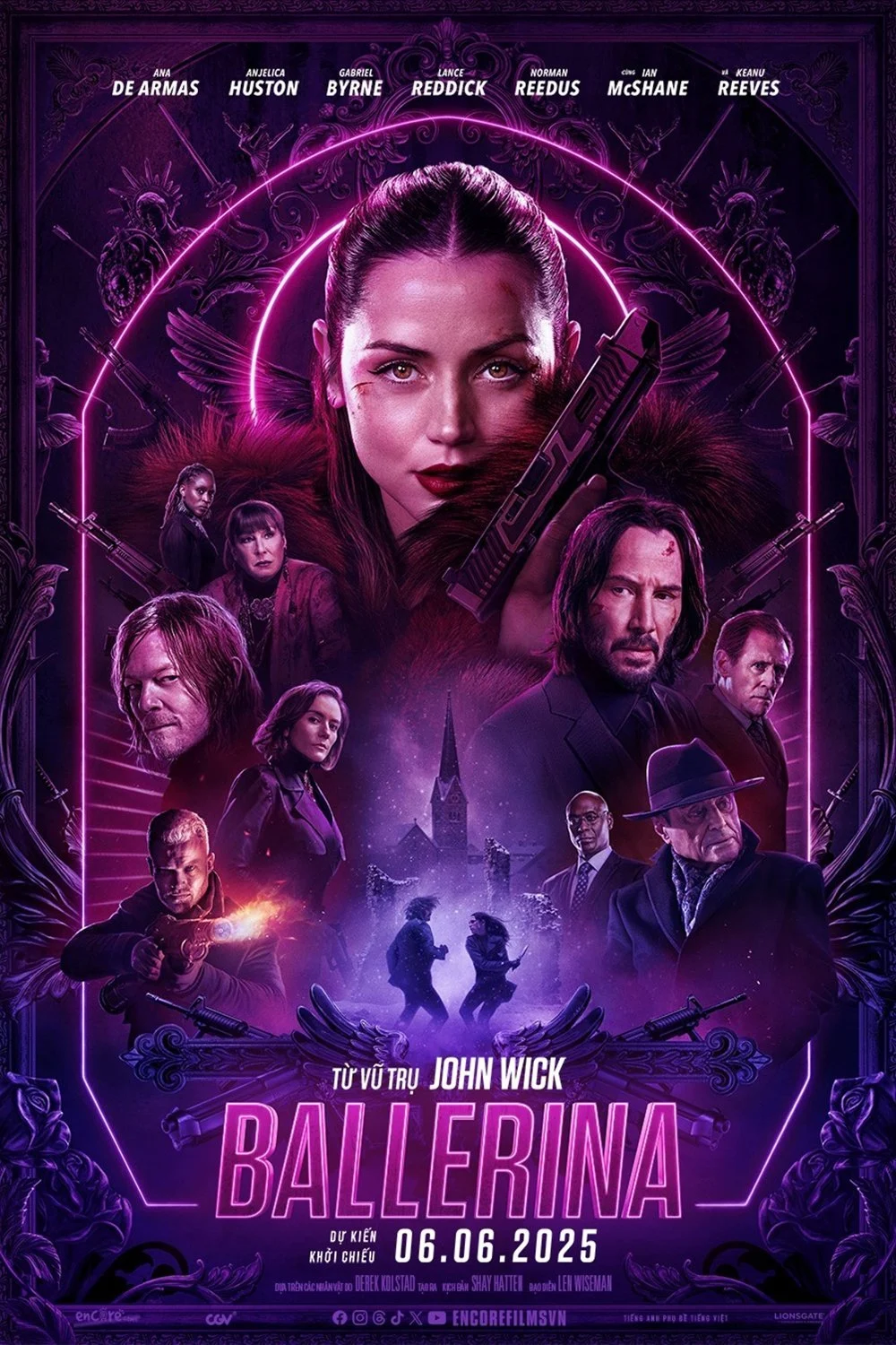 Poster phim Từ Vũ Trụ John Wick: Ballerina