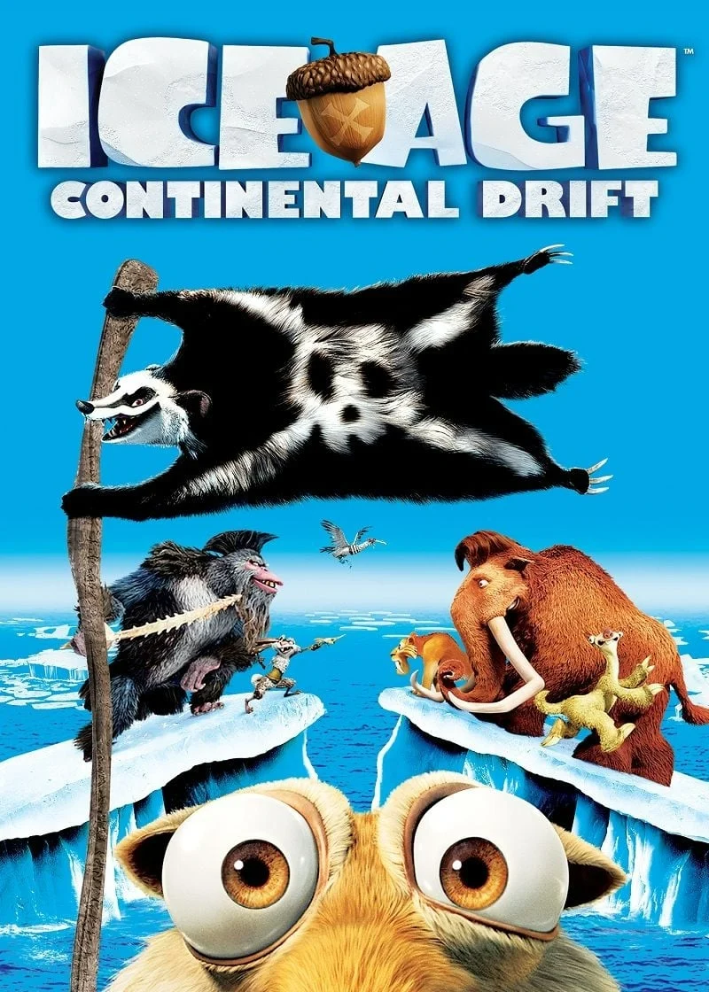 Poster phim Kỷ Băng Hà 4: Lục Địa Trôi Dạt