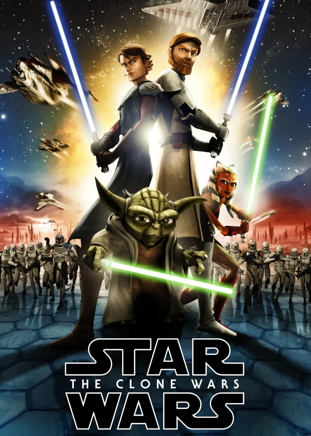 Poster phim Star Wars: The Clone Wars